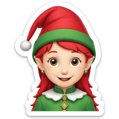 elf on a shelf sticker