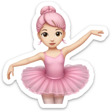 Make ballerina emojis only the head sticker