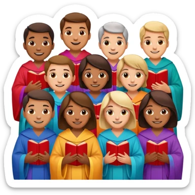 choir emoji sticker