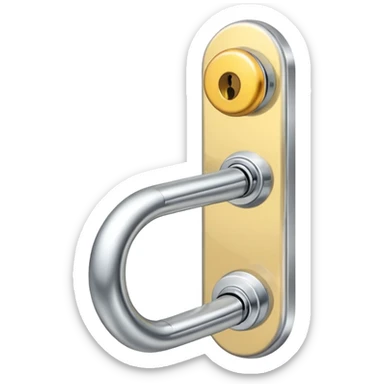 door handle modern  sticker