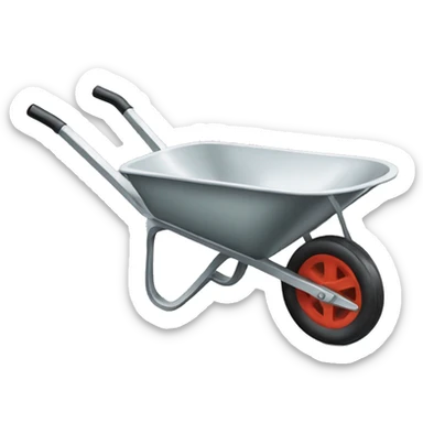 wheelbarrow sticker