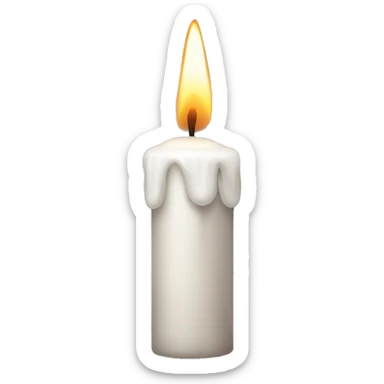 candle  sticker