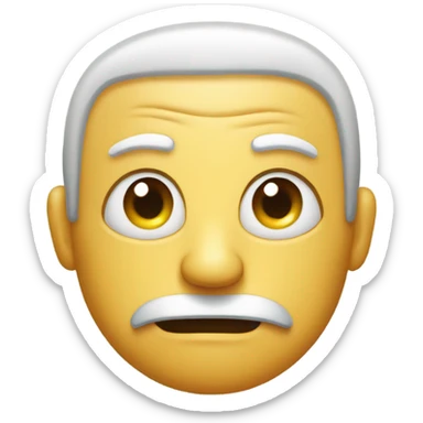 Emoji side eyeing  sticker