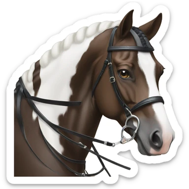 Dressage sticker