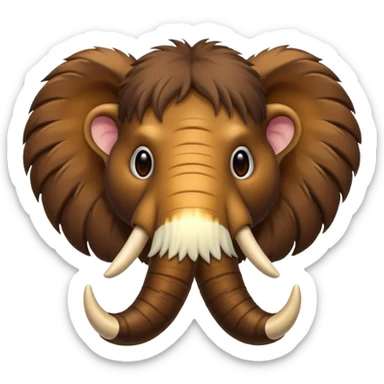 mammoth sticker