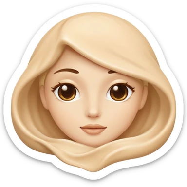 Organic cosmetic sticker