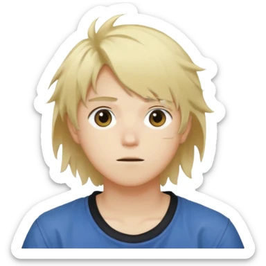 chishiya shuntaro from alice in borderland  sticker