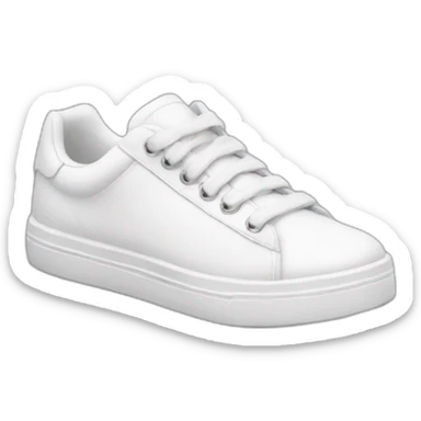 White sneakers sticker