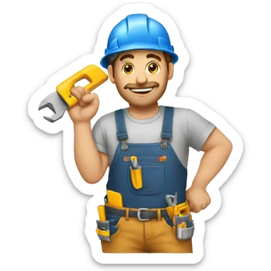 Handyman sticker