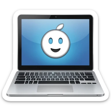 laptop with “1C” on the screen sticker