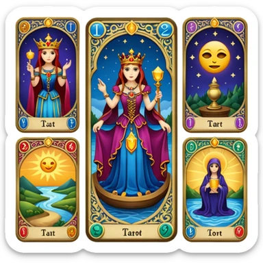 Tarot Cards sticker