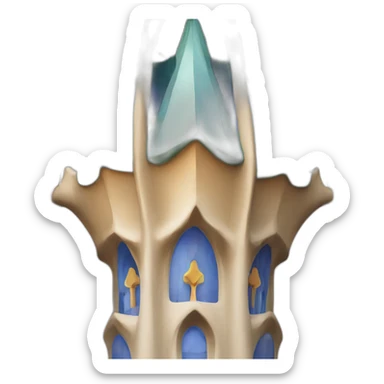 Sagrada família Gaudí sticker