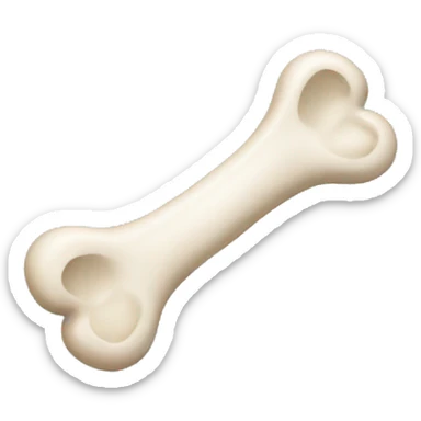 dog bone sticker