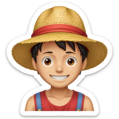 Luffy sticker