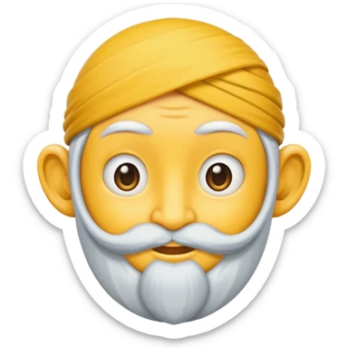 Serigala dengan wajah ganas sticker