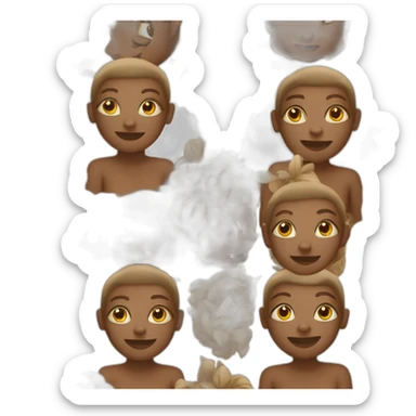 une personne d'origine africaine  sticker