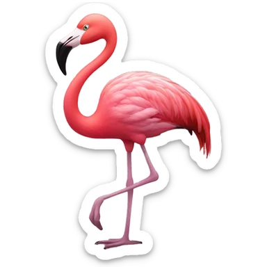 flamingo  sticker
