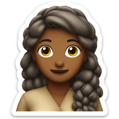 Challah girl sticker