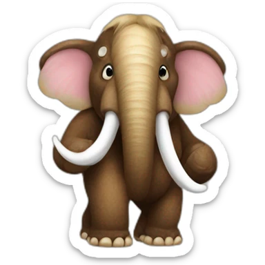 Mammoth  muay thai  sticker