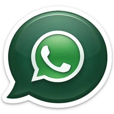 whatsapp logo sticker