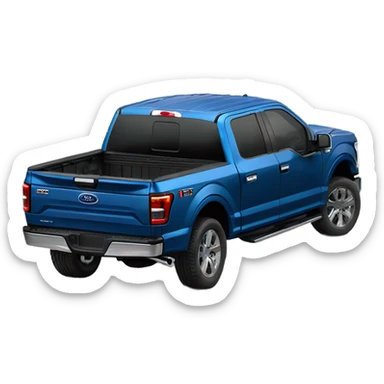 Blue 2021 f150 sticker