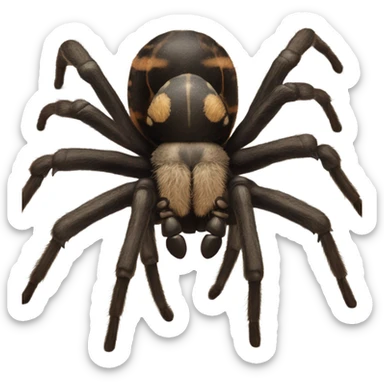 tarantula spider realistic  sticker