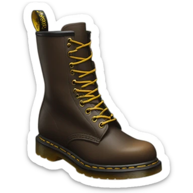 Docteur Martens boots sticker