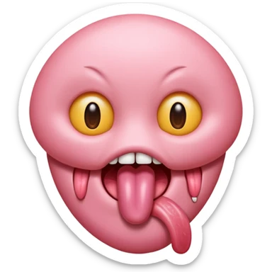  Tong tongue, sah⑧oor sticker