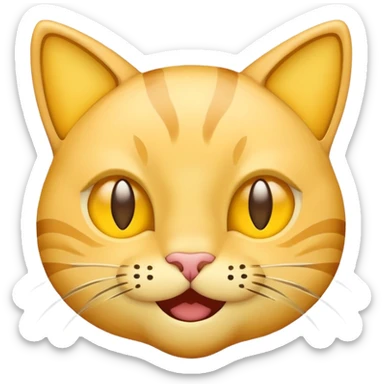 in questa emoji 😸 aggiungi due stelle come questa ⭐️ al posto degli occhi  sticker
