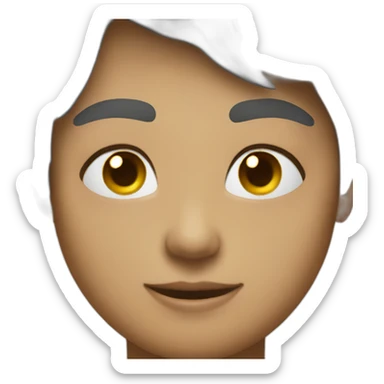 Not boobs, wink sticker