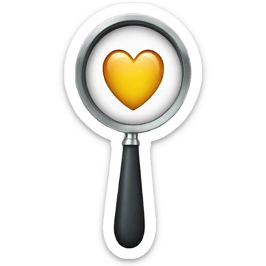 An emoji for a bio. It has to resemble “Be curious, not judgemental” sticker