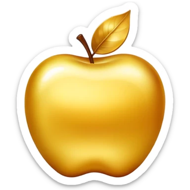 Minecraft golden apple sticker