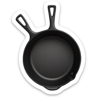 cast iron skillet sticker