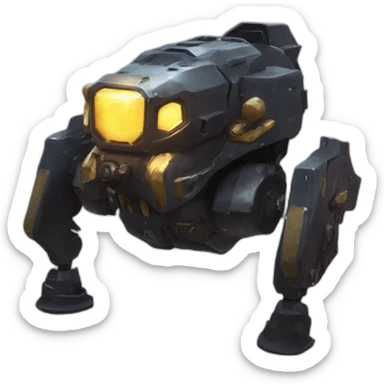 Game Helldivers bile titan sticker