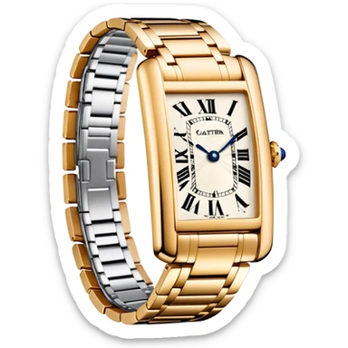 Cartier tank americaine sticker