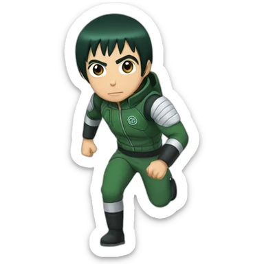 Rock lee poirier sticker