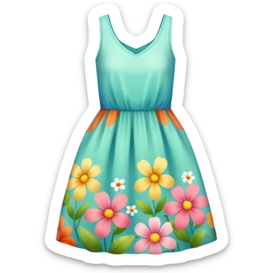 şort çiçekli sticker