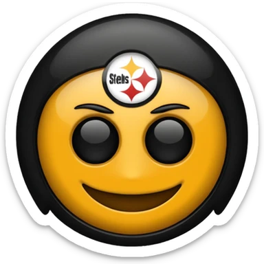 Steelers emoji sticker