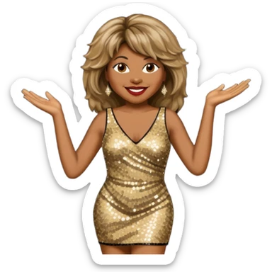 Tina Turner sticker