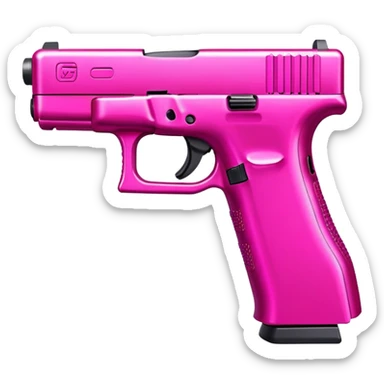 pink glock sticker