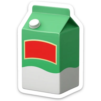 powder milk box sticker
