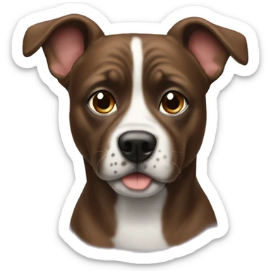 boston terier dog sticker