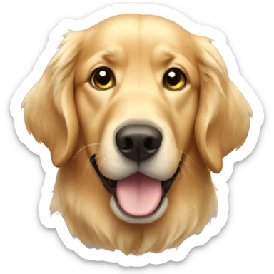 Golden retriever  sticker