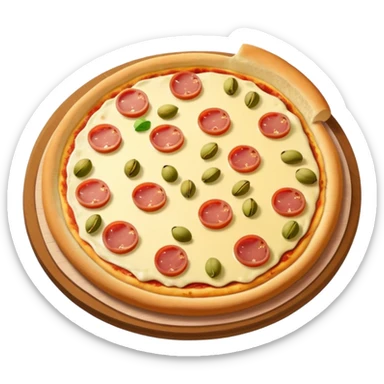 pistachio cream, jambon beurre, pizza sticker