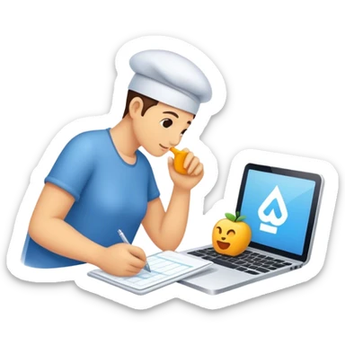 something to represent a work-intake process called TASK (trust ask) sticker