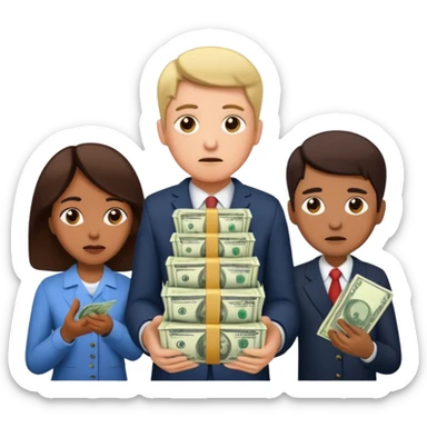 Most of them don’t even know what’s  the meaning of money sticker