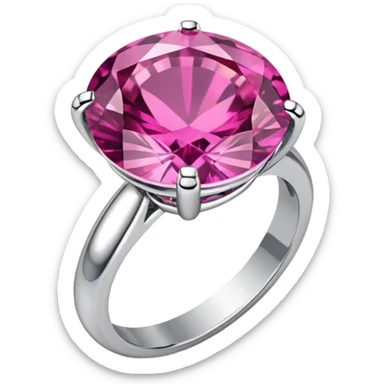 This emoji needs to be a bink engagemwnt ring. So 💍 but with a pink stone sticker