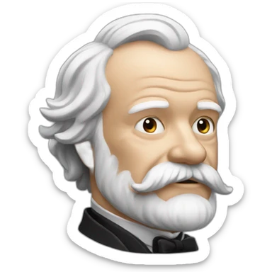 Victor Hugo sticker