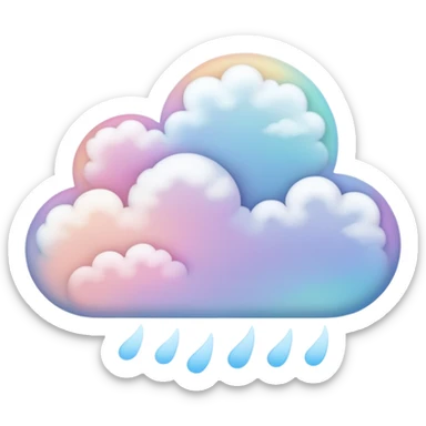 Can you make it more abstract and with pastel colors? sticker