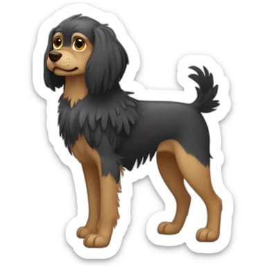 Griffon dog sticker